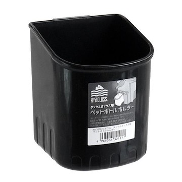 asdfkitty*日本製 YAMADA  側掛式收納架-黑色方型-可掛在網架.置物籃.釣魚桶...上-正版商品