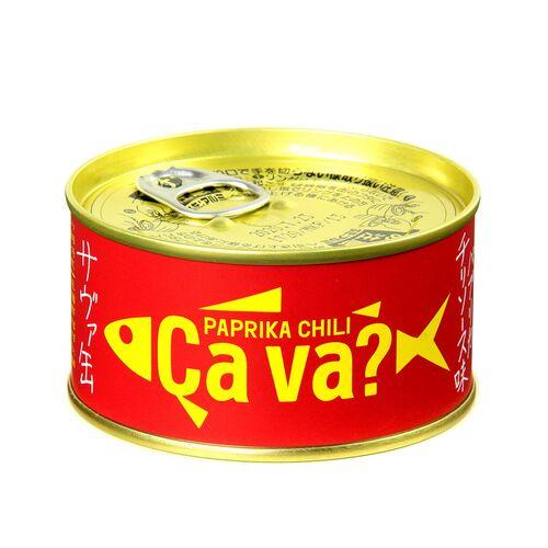 国産サバのパプリカチリソース味   サヴァ缶 鯖 サバ缶(170ｇ缶×24入)   送料無料(北海道・沖縄を除く)