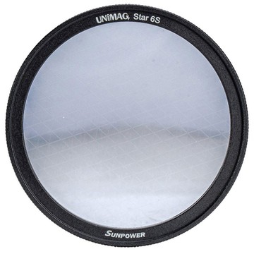 SUNPOWER UniMag 特效鏡片 6S 六芒幻夜 六線星芒濾鏡