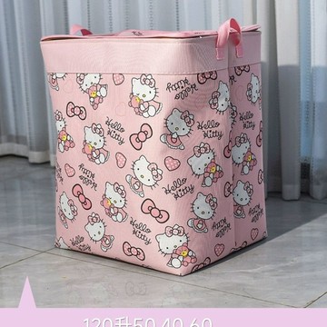 💗小紅書推薦💗120升大容量加厚帆布衣服被子搬家宿舍收納箱防潮防塵雙...💗桃園出貨