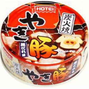 ホテイ 炭火焼やき豚 塩だれ味６５ｇ ×12