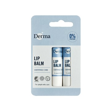 Derma 丹麥 蜂蠟植萃護唇膏4.8g(2入/組)