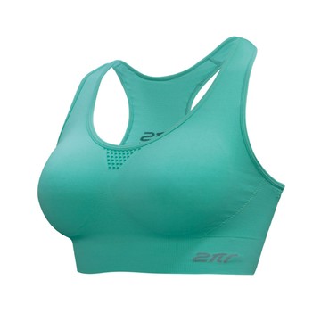 【2PIR】女款透氣支撐運動背心 湖水綠