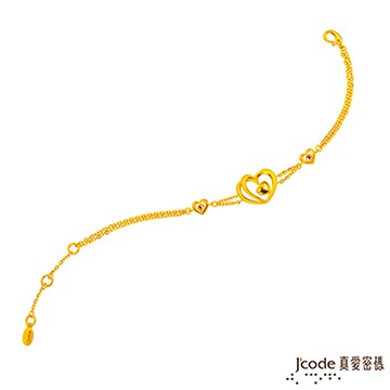 J’code真愛密碼 純愛真心黃金手鍊