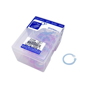 W.I.P 聯合 LPB2206 活頁圈 (中) (40入/盒)【APP滿額下單10%點數(單一帳號最高5000點)】1/31止