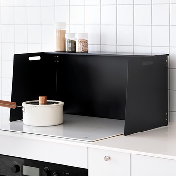 Nature Living 瓦斯爐/電磁爐擋油板+專用置物架+收納袋組  1個  66.5 x 35 x 32.5 cm