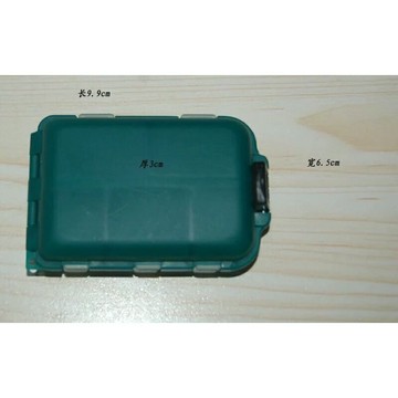 ［沐沐屋］釣魚 釣蝦 配件盒 10格漁具 魚餌 魚鉤 收納盒.