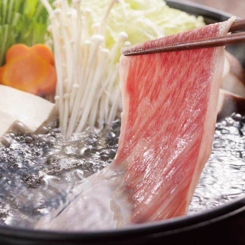 送料込み・鹿児島黒牛と絶品ふくなが牛・華やぐ肩ローススライス食べ比べセット スライスセット・和牛×絶品二刀流