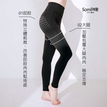 Somi~屁股大腿塑型褲(外出內搭型)1入 款式可選