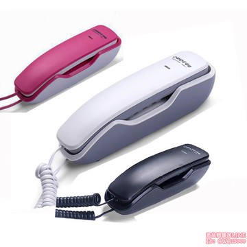 A061掛壁電話機酒店辦公家用掛墻話機分機程控話機小型面包機  夏沐生活