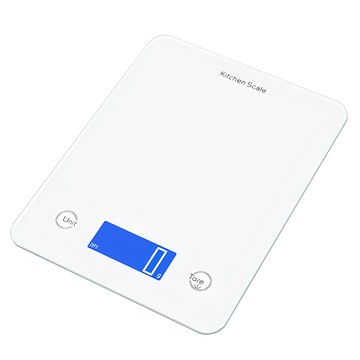 蕉蕉購物 高承重智能玻璃電子秤 白色  B14750  1個
