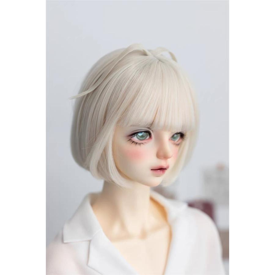 ボブ ロック ウィッグ 前髪あり BJD かつら