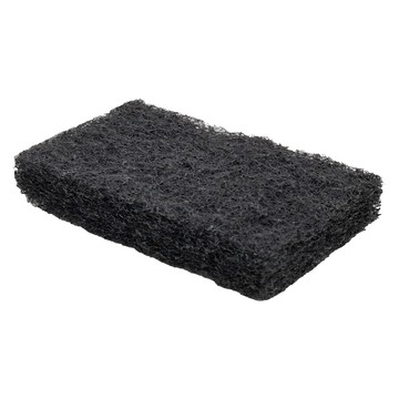 WAKO 黑色厚型粗纖維百潔布 約23*70*110mm  5個  1組