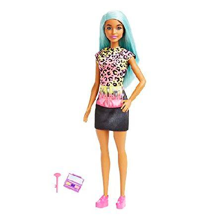 Barbie Makeup Artist Fashion Doll with Teal Hair ＆ Art