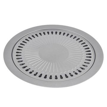 多功能烤盤 烤肉爐 露營烤肉 鐵板烤肉 烤肉盤推薦 無煙燒烤 A-KHP02 圓形烤盤 鐵板 烤肉爐