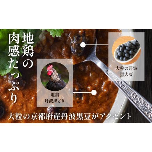 ふるさと納税 兵庫県 加西市 地鶏丹波黒どりと京都府産黒大豆のキーマカリー 6箱 鶏肉 レトルトカレー 6人前 黒豆 常温 キーマカレー ご当地 丹波山本 チキン