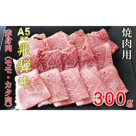 ふるさと納税 牛肉 飛騨牛 焼き肉 セット 赤身 モモ 又は カタ 300ｇ 黒毛和牛 Ａ5 美味しい お肉 牛 肉 和牛 焼肉 BBQ バーベキュー 【岐阜県池.. 岐阜県池田町