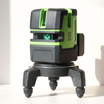 工具【工具之家】 高精度雷射水平儀 自動調平室外專用強光投線儀 紅外線水平儀