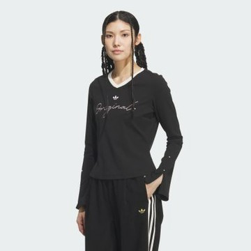 【adidas 愛迪達】 長袖上衣 女 - Originals KS2381