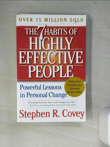 【書寶二手書T2／財經企管_W77】7 Habits Of Highly Effective People…_COVEY, STEPHEN R