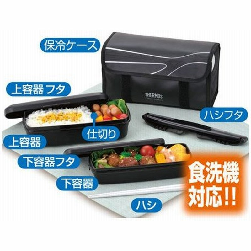 在庫限り 入荷なし お弁当箱 サーモス フレッシュランチボックス Djb 902w 2段 ケース付 弁当箱 スリム 男性 保冷 通販 Lineポイント最大0 5 Get Lineショッピング