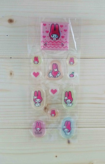 【震撼精品百貨】My Melody 美樂蒂 貼紙-方塊 震撼日式精品百貨