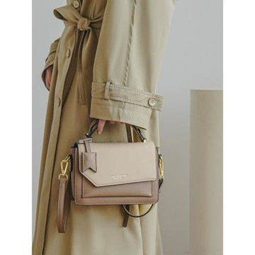 高級感包包女2025新款韓版時尚撞色手提小方包百搭網紅單肩斜挎包