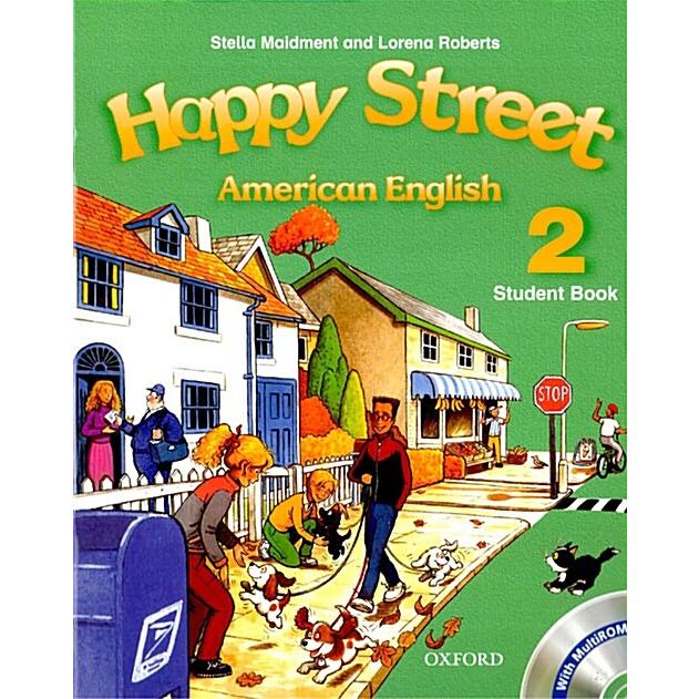 American Happy Street: 2: Student Book with MultiROM (Package)