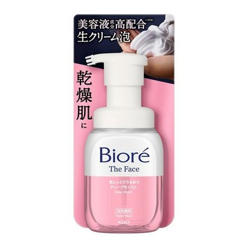Biore奶油泡沫洗面乳200ml_深層保濕