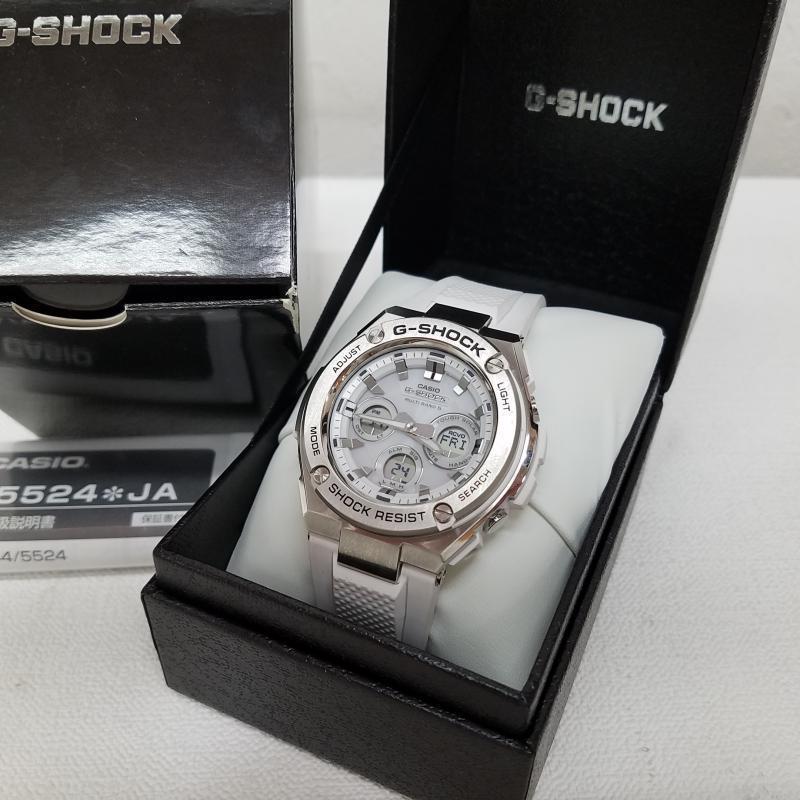 G-SHOCK 5524 電波ソーラーホワイト ラバーバンド 新製品】G-SHOCK(ジーショック)より「Gプレゼンツラバーズ