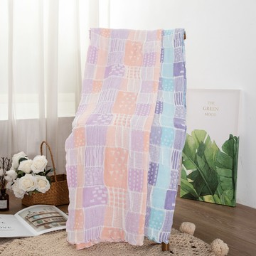 京都西川  / IROHA花邊風通棉紗夏毯 140x190cm