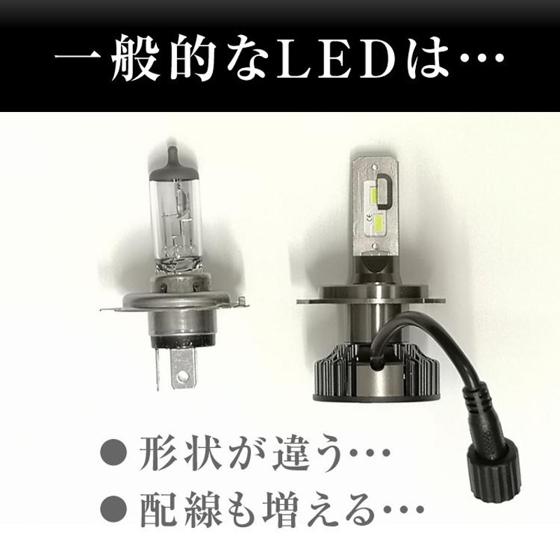 EZ ノート E11 NE11 H4 LEDヘッドライト H4 Hi/Lo 車検対応 H4 12V 24V H4 LEDバルブ LUMRAN EZ  2個セット ヘッドランプ ルムラン 前期後期 爆光 明るい | LINEショッピング