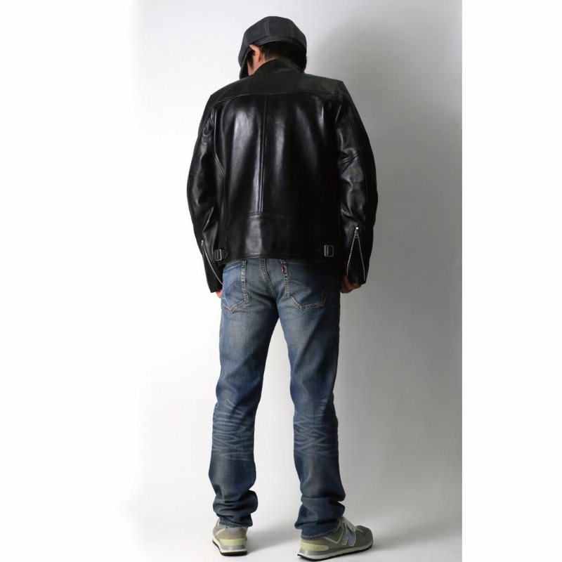 ショット) Schott ダブル ブレスト ライダース レザー ショット) Schott ダブル ブレスト ライダース レザー