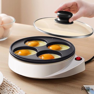 雞蛋漢堡鍋家用烙餅鍋雞蛋漢堡機模具不粘鍋四孔煎蛋商用默認項無
