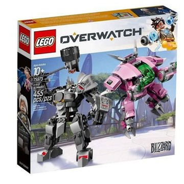 4100【台中翔智積木】 LEGO 樂高 Overwatch 鬥陣特攻 75973 D.Va 萊茵哈特