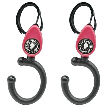 PUKU 藍色企鵝 Color Hook 掛勾  葡萄紫  2個