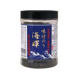 浜富海苔 味付のり 海輝 10切60枚 (手巻き お弁当 ご飯 おつまみ 朝食 海藻 有明海産 一番摘み 無添加)