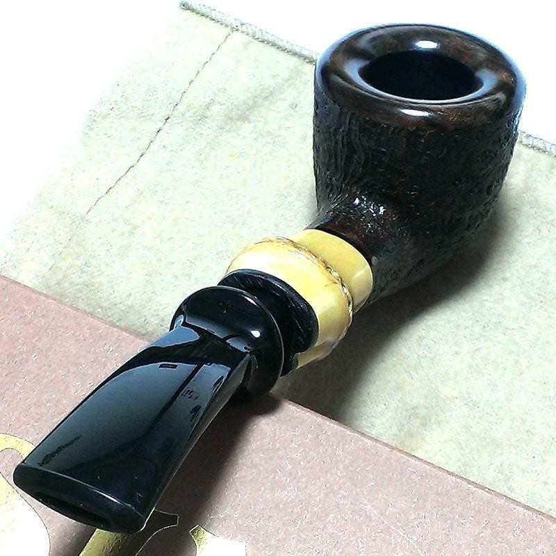 パイプ 喫煙具 TSUGE サンドブラスト 根竹 ツゲ バンブー 9mm おしゃれ 