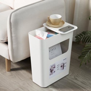 夾縫收納柜沙發邊柜衛生間垃圾桶儲物柜客廳茶幾置物架雜物收納桶