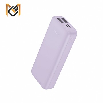 【MCK科技】大容量雙孔輸出行動電源 10000mAh-極光紫