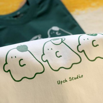 Upch 它們是大自然的一個美麗謎題。簡約百搭春夏上衣短袖情侶潮t