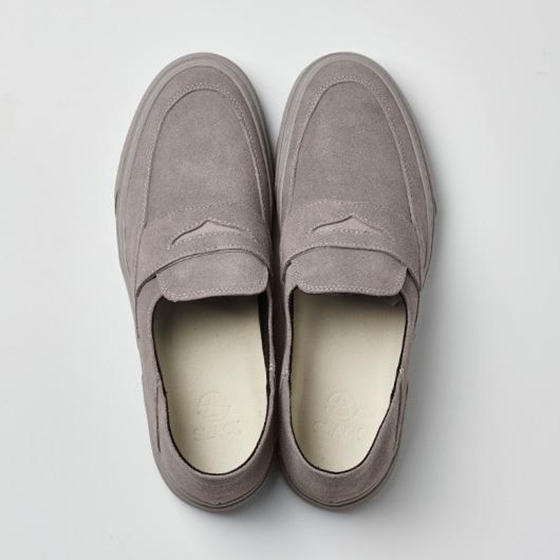 SLACK FOOTWEAR】LOWDY (GRAY/GRAY) SL1939 スラックフットウェア ローディー レザースニーカー ローファー 本革  スウェード | LINEブランドカタログ