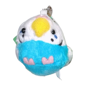 動物造型吊飾 適用於6歲以上  藍虎皮鸚鵡  1個  5cm