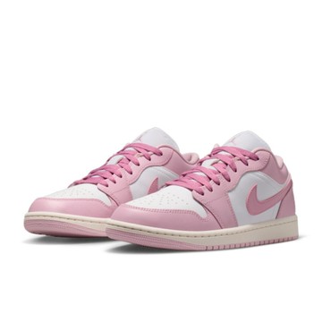 W Nike Jordan 1 Low 白粉 AJ1 低筒 氣墊 休閒鞋 運動鞋 女鞋 DC0774-607
