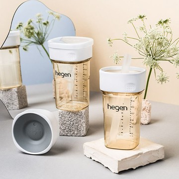 hegen PCTO 轉轉星系PPSU多功能360學飲杯240ml多色選 - 沁藍