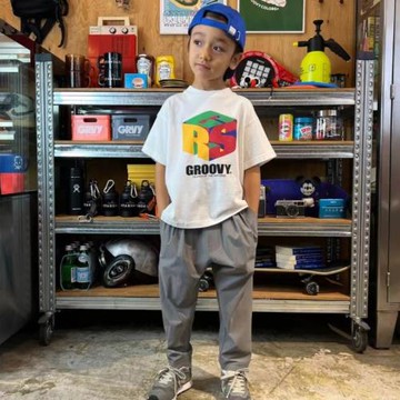 D10+二樓6號日單兒童夏季休閑褲速干輕薄長褲腰圍可調8214