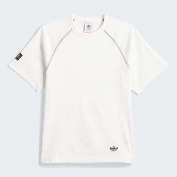 Adidas 愛迪達 Shmoo Fw Tee JC7653 男女 T恤 休閒短袖 白 亞版 情侶裝 重磅布料