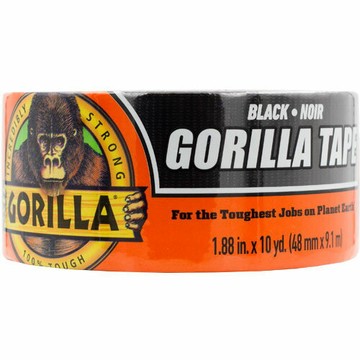 GORILLA大猩猩 超強力布膠帶  黑色 48mmX9.1m
