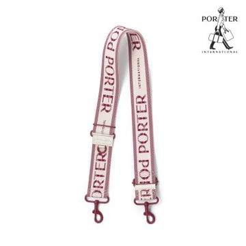 PORTER INTERNATIONAL - 品牌背帶 - 紅
