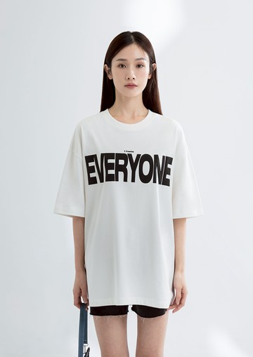 EVERYONE 發泡短T